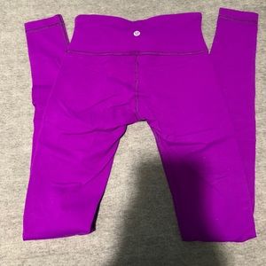 Lululemon Full Length Wunder Under Leggings